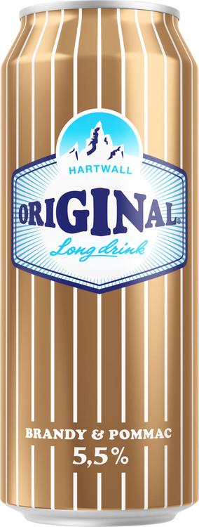 Hartwall Original Long Drink Brandy & Pommac 5,5% 0,5 l