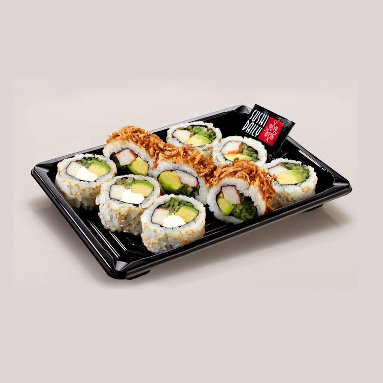 Sushi Daily triple roll