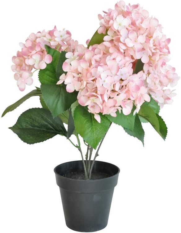Hortensia ruukku 25x25x39 cm vaaleanpunainen