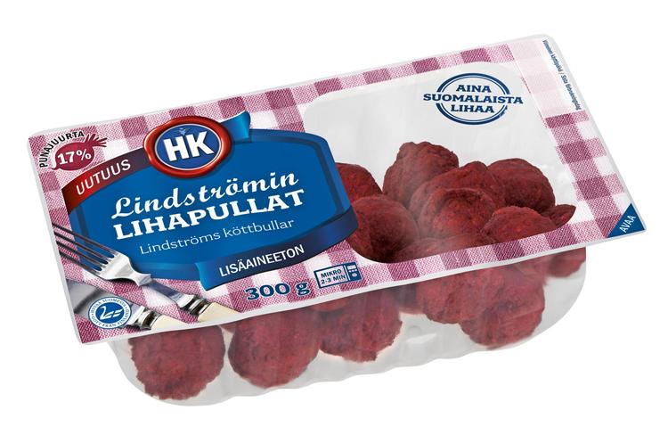 HK Lindströmin lihapullat 300 g