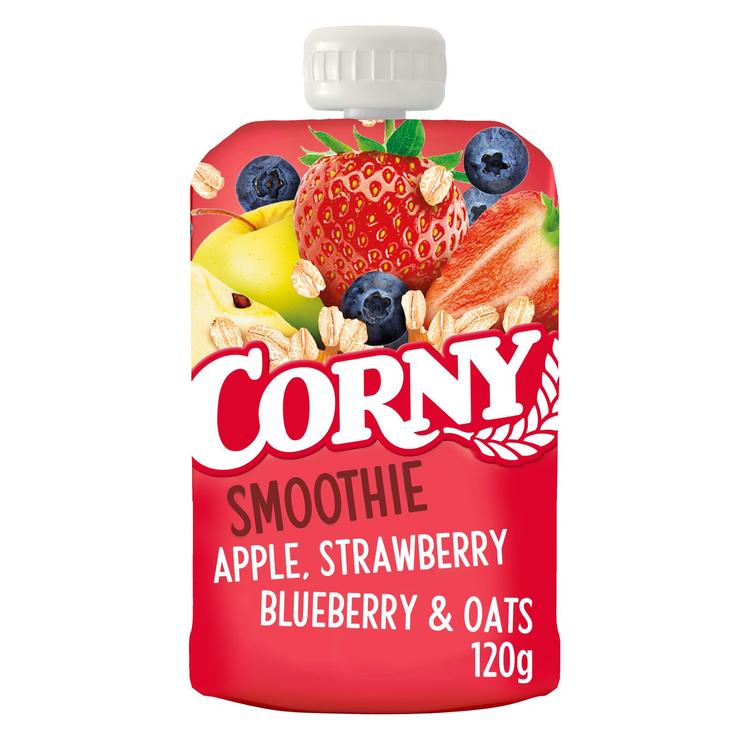 Corny Smoothie omena, mansikka, mustikka & kaura 120g