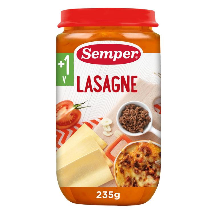 Semper Lasagne 1v lastenateria 235g