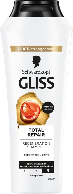 Schwarzkopf Gliss Total Repair shampoo 250ml