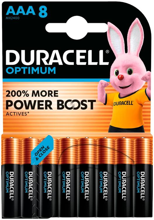Duracell Optimum paristo AAA 8KP