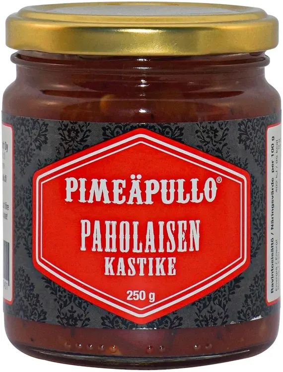 Salosen Pimeäpullo 250g Paholaisen kastike