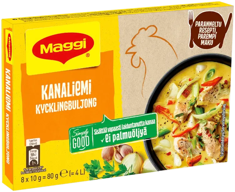 Maggi 80g Kanaliemi 8 palaa