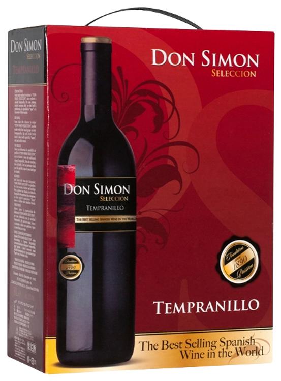 Don Simon Seleccion Tempranillo vein 12%vol 3L