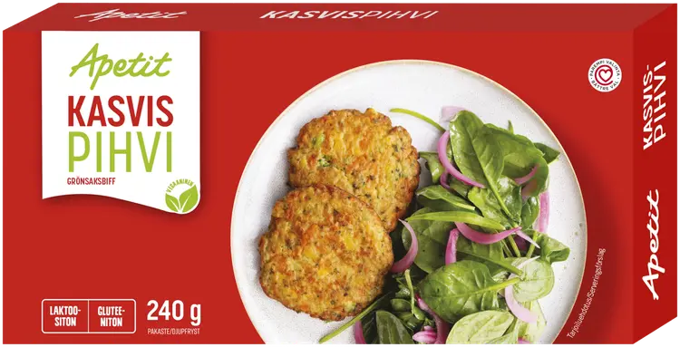 Apetit Kasvispihvi kypsä pakaste 240g