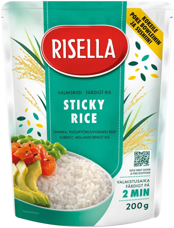 Risella valmisriisi Sticky Rice 200g
