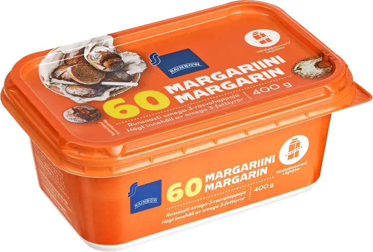 Rainbow margariini 60 400 g