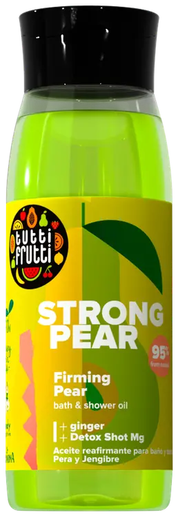 Tutti Frutti Kiinteyttävä vaahtoava suihku-&kylpygeeli 400 ml