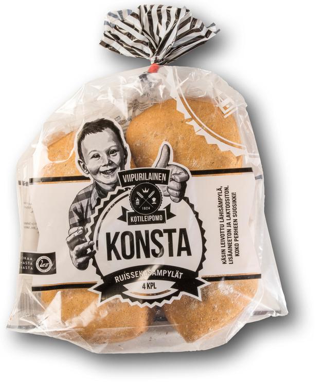 Viipurilainen 4kpl Konstan sämpylät 200g