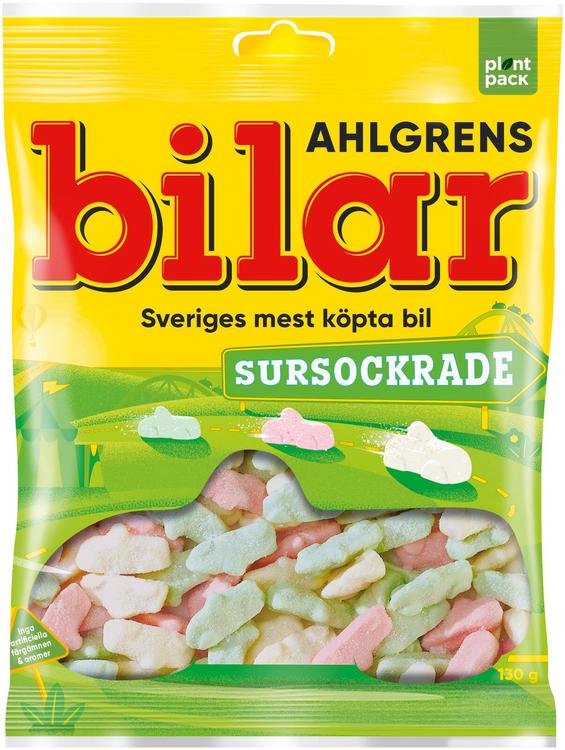 Ahlgrens Bilar Sursockrade makeissekoitus 130g