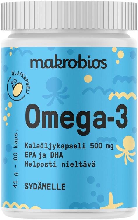 Makrobios Omega-3 60 kaps 41g