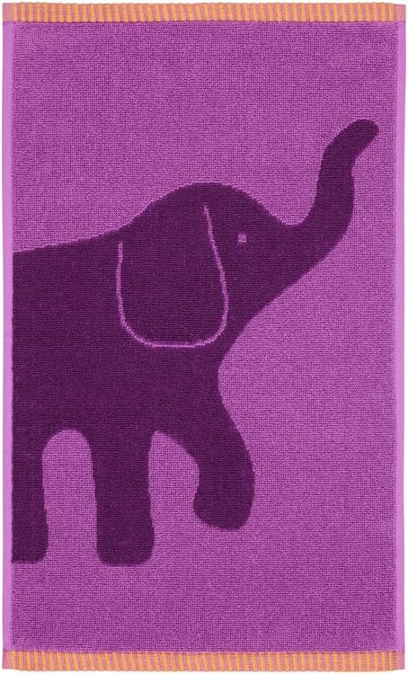Finlayson Käsipyyhe Elefantti Vapaa 30x50cm violetti/oranssi