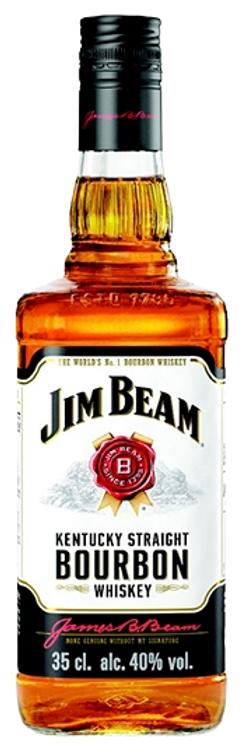 Jim Beam Bourbon White Label Whisky 40%vol 350ml