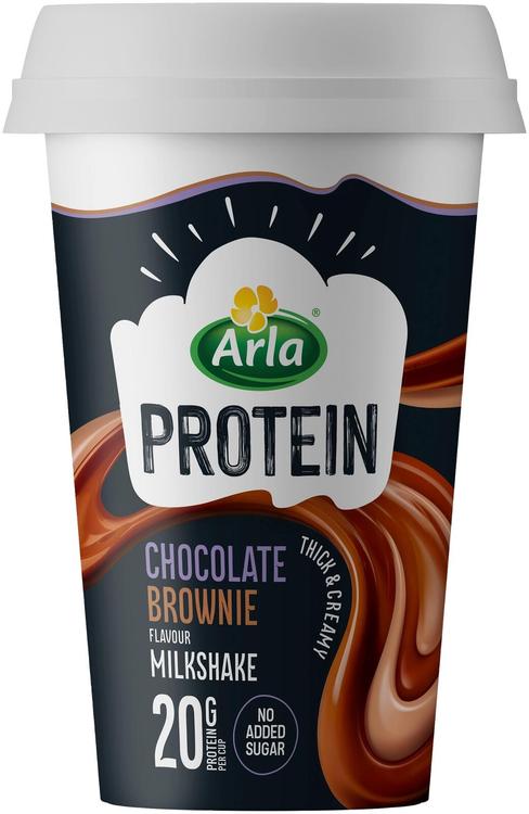 Arla Protein šokolaadi-ja brownie-maitseline laktoosivaba piimakokteil, 200 ml