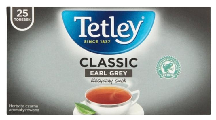 Tetley Classic Earl Grey must tee 25tk 37,5g