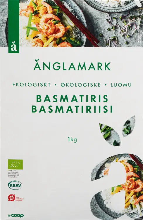 Änglamark basmatiriisi luomu 1 kg