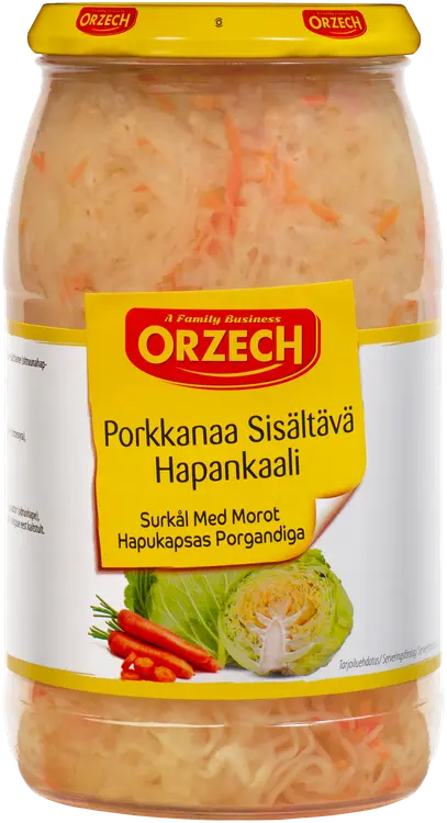 Orzech Hapankaali porkkanalla 800/ 600g