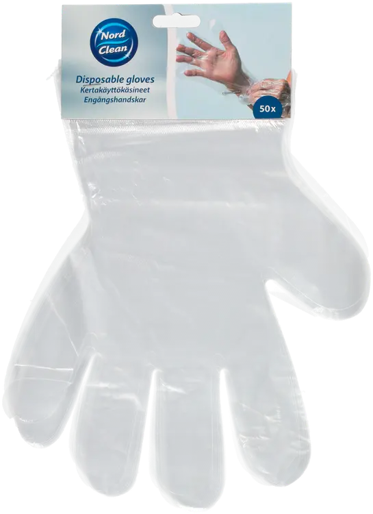 Nord Clean kertakäyttökäsineet 50 kpl