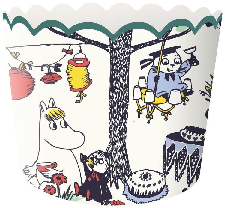 Moomin kuppikakkuvuoat 24x10kpl FSC puutarhakutsut