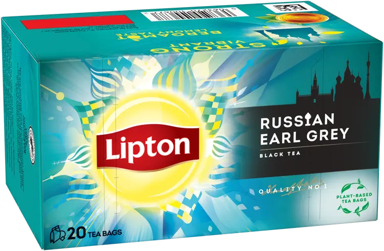 Lipton  Musta tee Russian Earl Grey  40 GR 20p