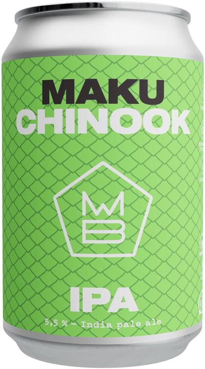 Maku Brewing 5,5% 0.33l Chinook IPA olut tlk