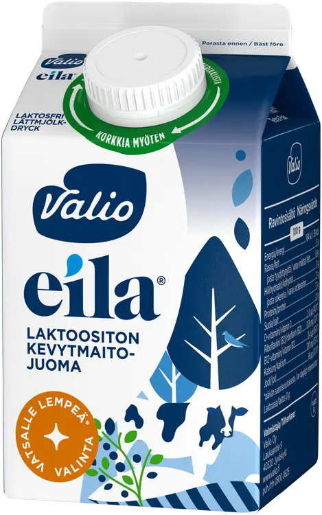 Valio Eila® kevytmaitojuoma 5 dl laktoositon