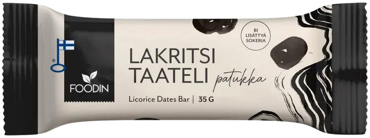 Foodin Lakritsitaatelipatukka 35g