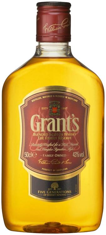 Grant's Family Reserve Whisky 43%vol 500ml, PET