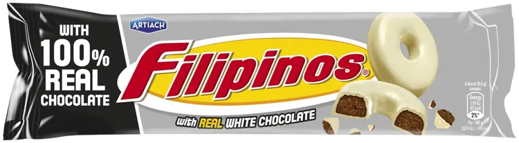 Filipinos 120g Valkosuklaakeksi