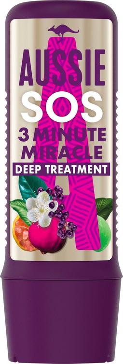 Aussie SOS 3 Minute Miracle 225ml tehohoito