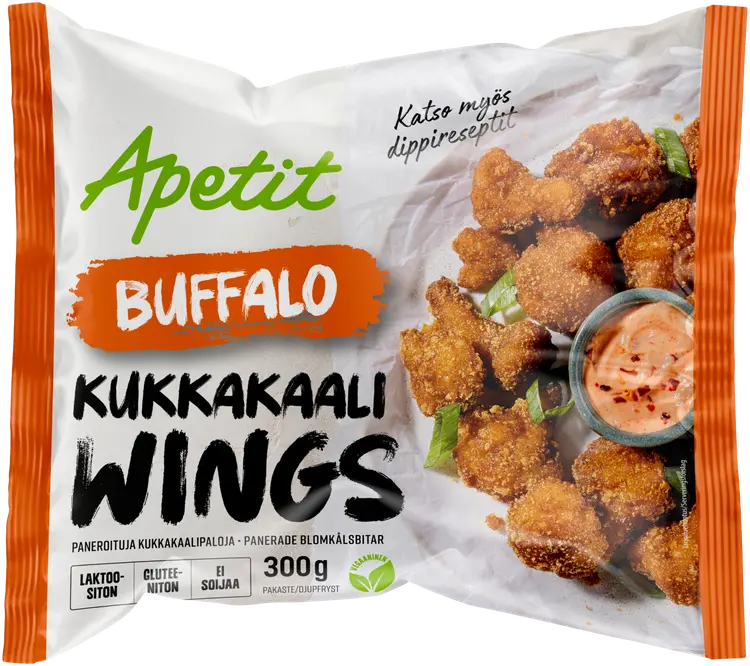 Apetit Kukkakaaliwings Buffalo pakaste 300g