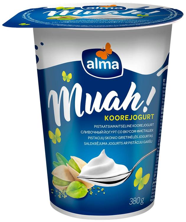 Alma Muah koorejogurt pistaatsiamaitseline 380g