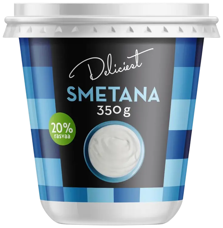 Deliciest Smetana 20 % 350 g
