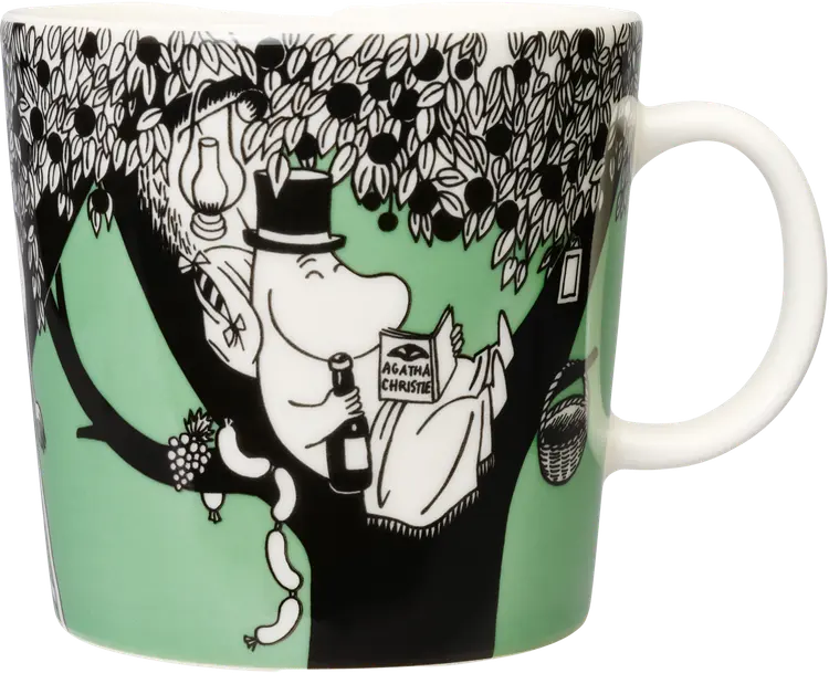 Moomin Arabia Muumi Muki Vihreä 0,4 l