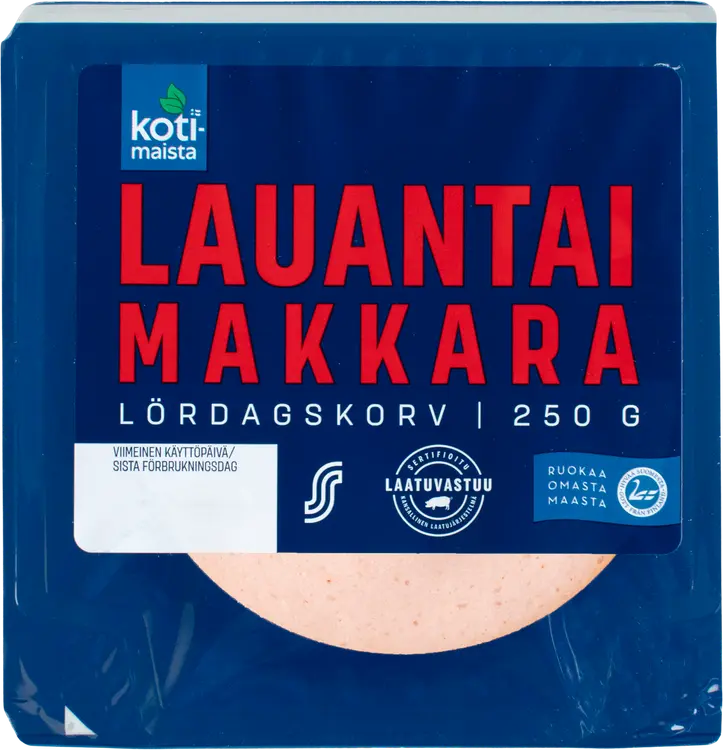 Kotimaista Lauantaimakkara 250 g