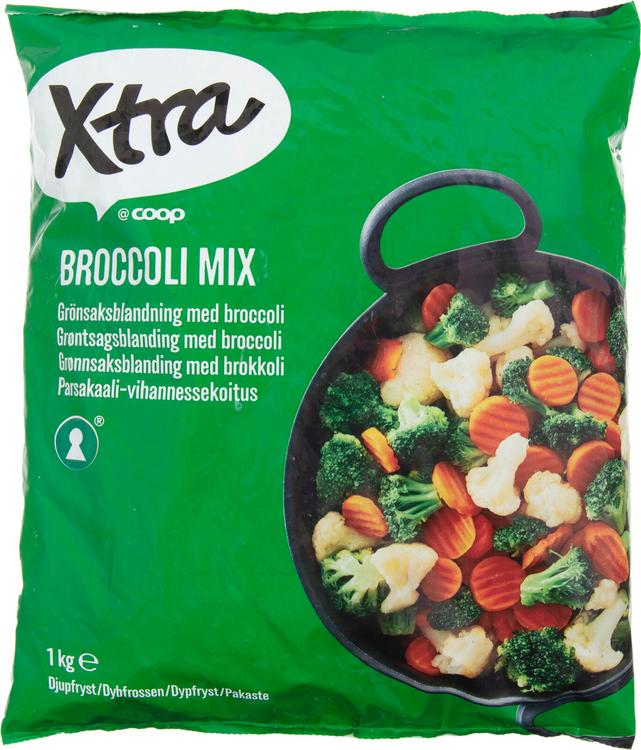 Xtra broccoli mix pakaste 1 kg