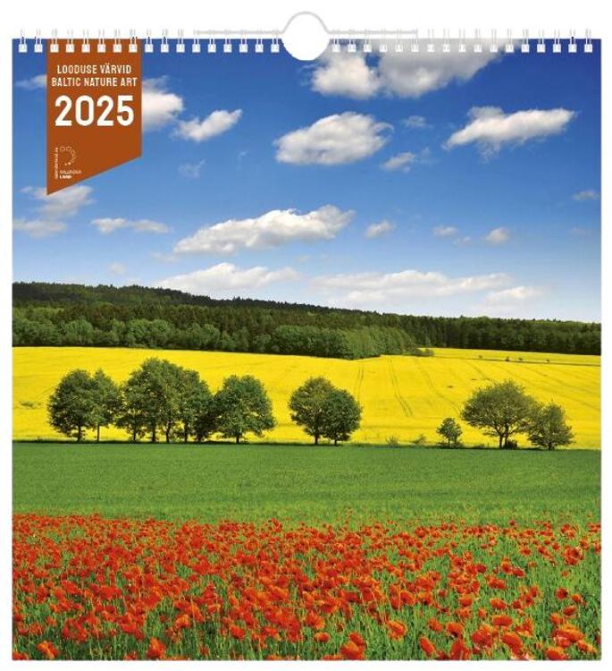 Kalender looduse värvid 2024, art