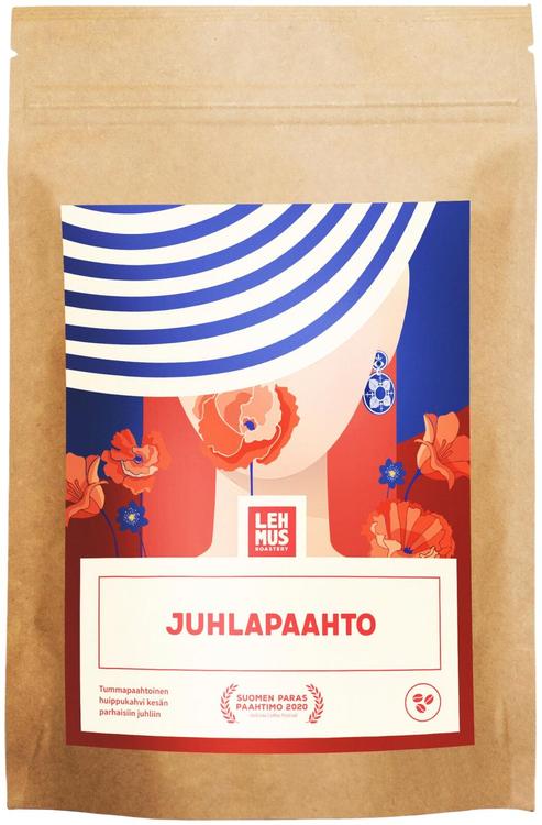 Lehmus Roastery Juhlapaahto-kahvi 220g jauhatus