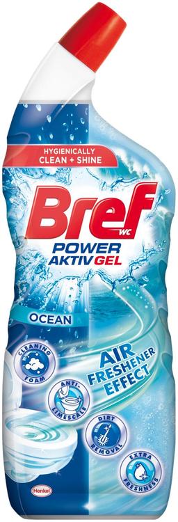 Bref 700ml Power Aktiv Gel Ocean WC Puhdistusaine