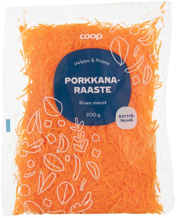 Riivitud porgand Coop 200 g