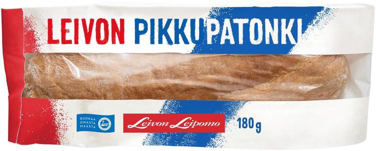 Leivon Leipomo Pikkupatonki 180g wheat baguette