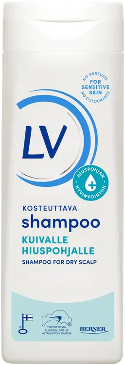 LV 250ml shampoo kuivalle hiuspohjalle