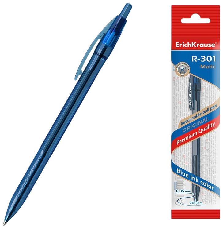 Pastapliiats lülitiga r-301 original matic 0.7, sinine riputuspakis
