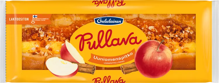 Oululainen Pullava Uuniomenapitko 420g, täytepitko, kausimaku