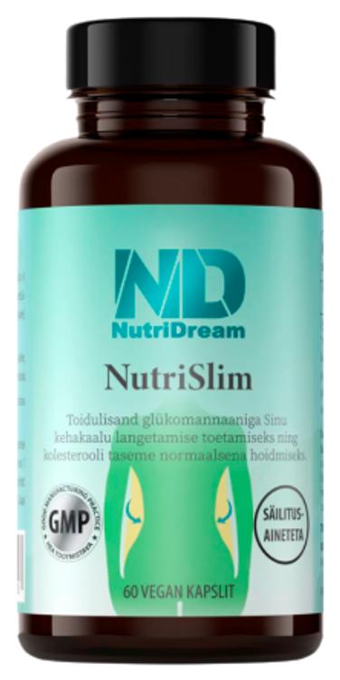 NutriSlim kaalulangetus vegan kapslid N60