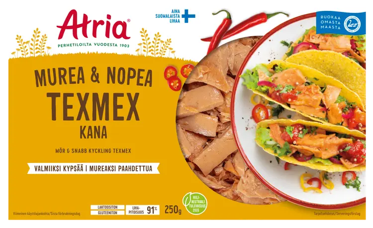 Atria Murea & Nopea Kana Texmex 250g