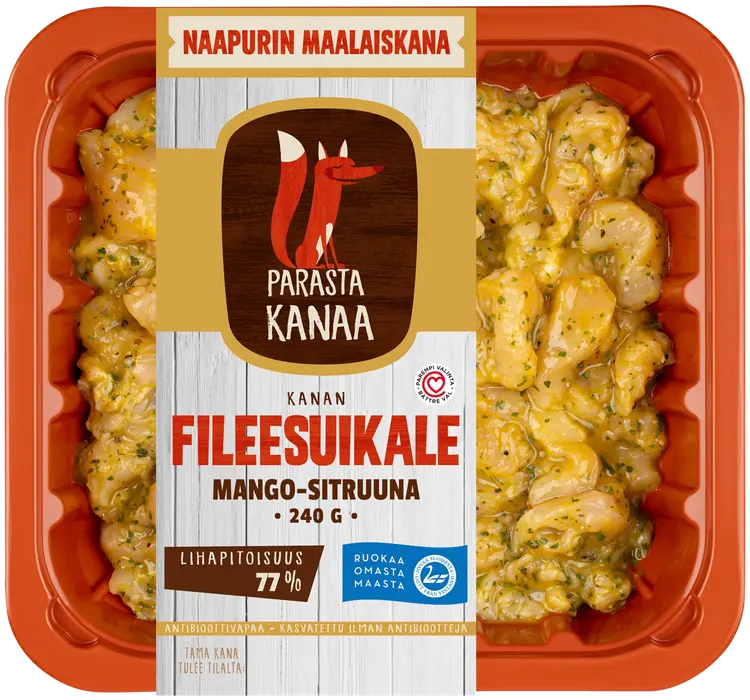 Naapurin Maalaiskanan fileesuikale Mango-sitruuna 240g